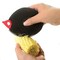 Norpro Silicone Dish Scrubbing Sponge / Vegetable Scrubber Brush - Black Hedgehog Shaped